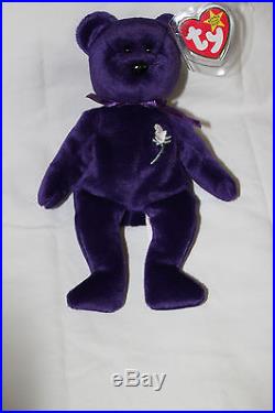 Rare 1997 Princess Diana Ty Beanie Baby! Must See In Great Condition
