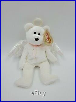 Rare 1998 Retired Ty Halo Beanie Baby in Mint condition with errors