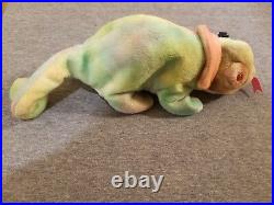 Rare AUTHENTIC Retired Ty Beanie Baby Rainbow with Tag Errors! SALE