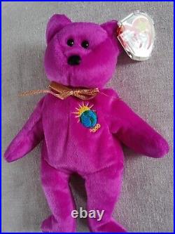 Rare Collector Millennium Beanie Baby with errors