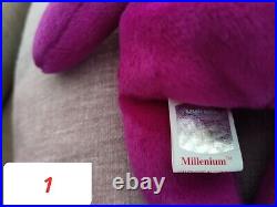 Rare Collector Millennium Beanie Baby with errors