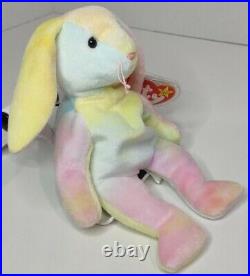 Rare Hippie Ty Beanie Baby With Rare Tag Errors, Including 2 Different Dates