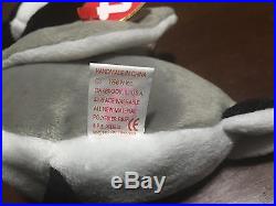 Rare Loosy Beanie Baby With Tags And 2 Errors