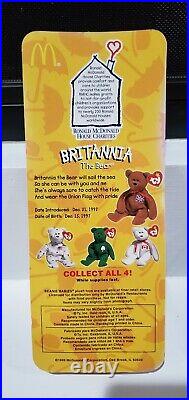 Rare Mcdonalds TY Beanie Baby Set Collect All Four