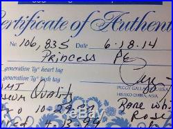 Rare Princess Diana Beanie Baby 1997 Authenticated Museum Quality Sealed