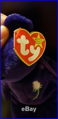 Rare Princess Diana Beanie Baby Babies First edition Indonesia! Free shipping