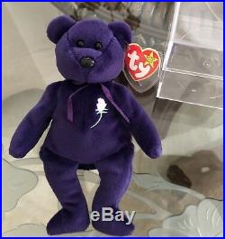 Rare Princess Diana Ty Beanie Baby Mint Condition Authentic #410 DISCONTINUED