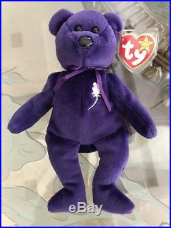 Rare Princess Diana Ty Beanie Baby Mint Condition Authentic #410 DISCONTINUED