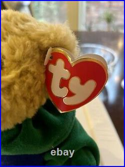 Rare Retired 1993 Ty Attic Treasures Beanie Baby Piccadilly Pvc Tag Errors