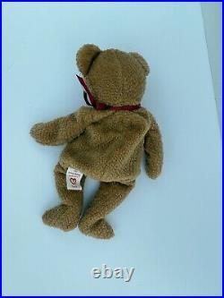 Rare TY Beanie Babies Curly The Bear with Errors