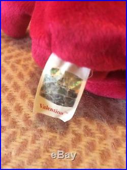 Rare TY Beanie Babies Valentina With Tag 1998/1999 Date Error