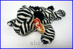 1995 Ziggy Zebra #4063 Ty Beanie Baby Plush Toy Retired MWMT 4th Gen for sale online 