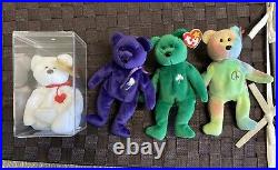 Rare Ty Beanie Babies Collection Rare 42 TOTAL Good Great Condition