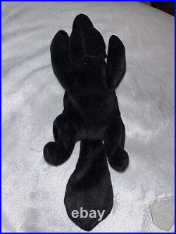 Rare Ty Beanie Babies Stinky The Skunk From 95 Mint Condition PVC Pellets Errors