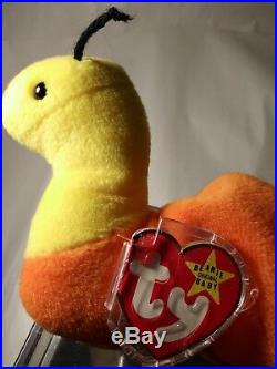 Rare Ty Beanie Baby Retired Inch W TAG ERRORS 1ST EDITION PVC CANADIAN TAG