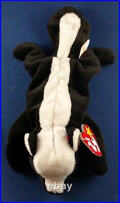 Retired Ty Beanie Baby Stinky The Skunk MINT Tags 1995 RARE Error Ee9 for sale online 