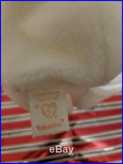 Rare Valentino Beanie Baby With Lots Of Errors Collectible