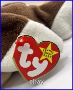 Rare ty beanie baby stretch 1997 with tag errors