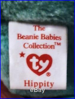 Rarest ty Beanie Babie (Hippity)1996, original most Rare One With MANY ERRORS