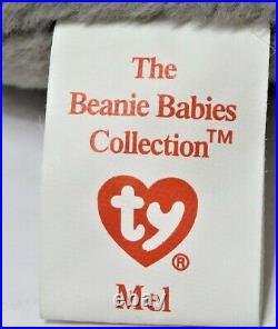 Retired Rare Ty Beanie Baby Mel the Koala No Star on Tush, PVC 1996, Tag Errors