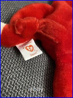 SNORT The Bull Ty Beanie Babies, Retired, RARE with Tag Errors! NEW CONDITION