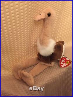 Ty Beanie Baby Stretch The Ostrich September 21 1997 for sale online