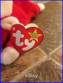 Snort the bull beanie baby. 1995 Retired Rare. No Stamp- PVC Pellets- No Star