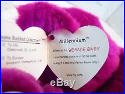 Super Rare Large Millennium 15and 3pc 9 Millennium Ty Beanie Babies
