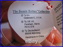TY BEANIE BABIES, DOODLE, 100% AUTHENTIC and VERY RARE! See further details