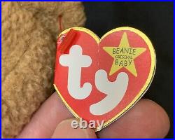 TY BEANIE BABY CURLY RETIRED With TAG ERRORS VERY RARE! Collectible Old Vintage