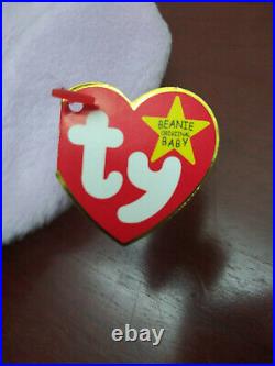 TY BEANIE BABY Floppity 1996 Very Rare, With Major Facial Errors and tag errors