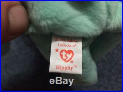TY BEANIE BABY HIPPITY Hippity 1996 Very Rare, With Many Errors