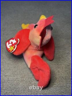 TY BEANIE BABY STRUT THE ROOSTER 1996 WithTAG RARE RETIRED VINTAGE INVESTMENT