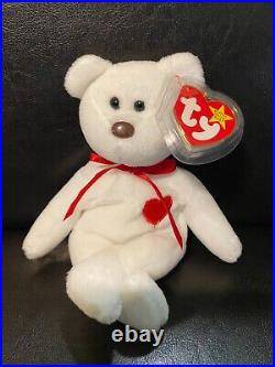 TY BEANIE BABY Valentino Bear 1993 1994 EXTREMELY RARE. Loaded with ERRORS