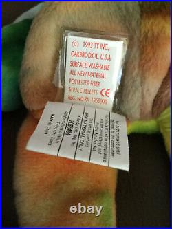 TY Beanie Babie GARCIA ULTRA RARE NEW PVC 2 Can Tags + More INVESTMENT QUALITY