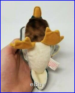 TY Beanie Babies 1997 1998 Jake the Duck Retired Rare Errors Stamp Tag
