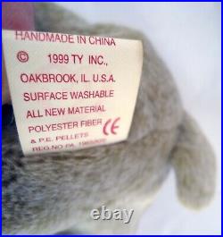 TY Beanie Babies Almond with Rare Errors