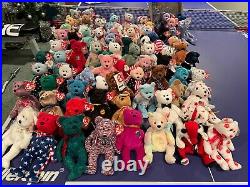 TY Beanie Babies Bear Lot 77 HARD TO GET AND RARE VARIETIES! $5 EACH