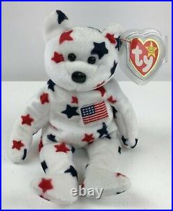 TY Beanie Babies Collection GLORY The Bear Date Tags ERROR Mint Rare