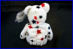 TY Beanie Babies GLORY Rare Error Red Stamp 425 Tag 1998 Hang 1997 Plush Bear