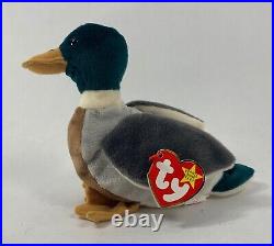 TY Beanie Babies Jake The Duck RARE 1997 with Errors Excellent Condition