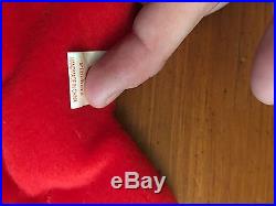 TY Beanie Babies Pinchers Lobster PVC PELLETS Style #4026 RARE ERRORS Retired