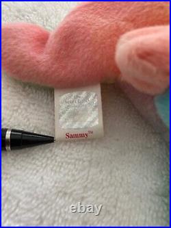 TY Beanie Babies Sammy RARE GREAT Condition Retired 1999