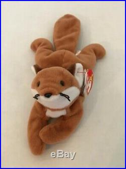 TY Beanie Babies Sly The Fox 1996 Retired Rare Vintage & Collectable