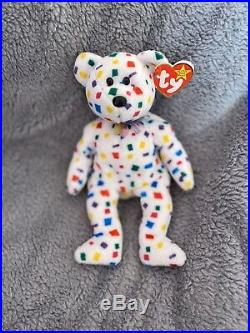 TY Beanie Babies TY 2K Bear With Tag Rare With Errors