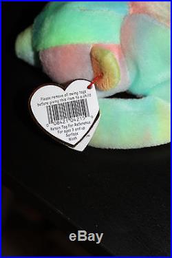 TY Beanie Baby 1998 Sammy the Bear. With rare collectible tag errors