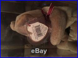 TY Beanie Baby 1999 SIGNATURE TEDDY Bear HANG TAG, RARE, RETIRED