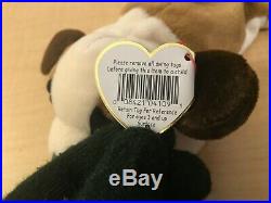 TY Beanie Baby BERNIE THE DOG Rare/Retired Vintage Birthday Oct 3 1996 JKT11