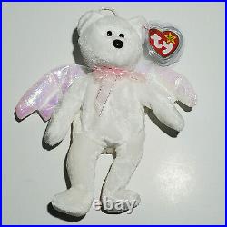 TY Beanie Baby Babies Halo Angel Bear Rare with Errors