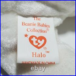 TY Beanie Baby Babies Halo Angel Bear Rare with Errors